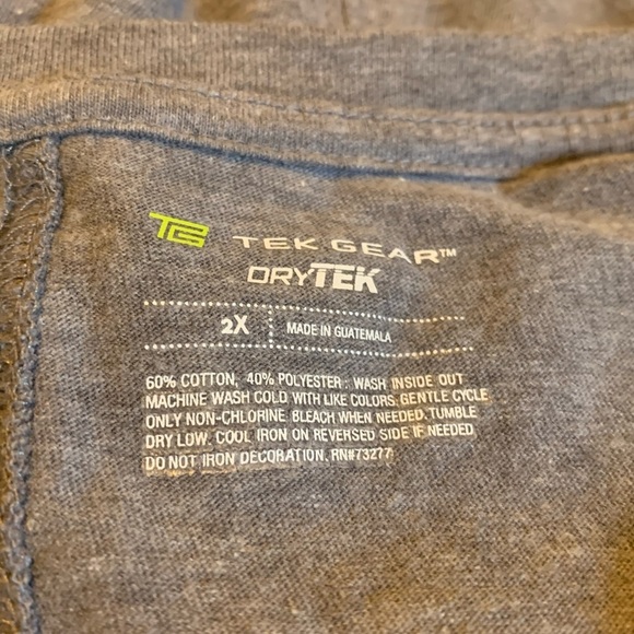 🟤 3/$25 Women’s Tek Gear Short Sleeve Athletic Shirt - Picture 5 of 5